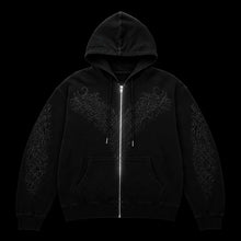 Load image into Gallery viewer, Vanterra Embroidered Zip Hoodie

